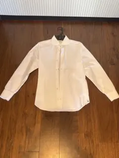 【良品】BEAMS HEART ホワイト　長袖シャツ　M