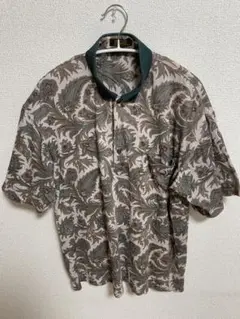 ARAMIS ペイズリー柄 ポロシャツ L