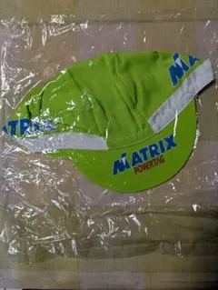 MATRIX POWERTAG サイクルキャップ ライムグリーン、、非売品