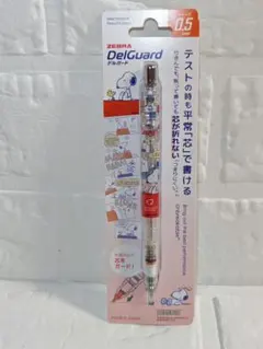 ZEBRA DelGuard スヌーピー 0.5mm シャープペンシル　透明