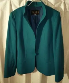 AZABUインターナショナル ジャケット ターコイズグリーン 11号