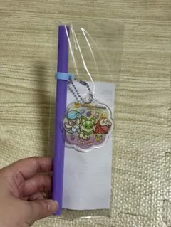 【新品未開封】池袋 ポケモンカフェ ストロー おまけステッカーつき