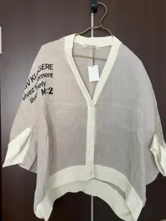 blanc basque　ブランバスク 　リネン　ドルマンカーディガンのサムネイル