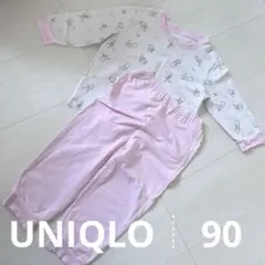 UNIQLO┊ ピーターラビット パジャマ 90cm ピンク