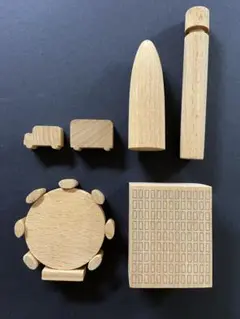 MUJI 無印良品 CITY IN THE BAG ロンドン　木製ディスプレイ