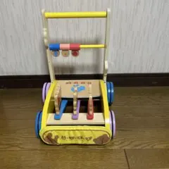 木製手押し車 カタカタ 知育玩具のサムネイル