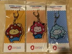 ミャクミャク×サンリオ　アクリルキーホルダー　万博会場限定