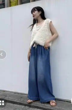 t..ko様専用⭐︎スタイルアップ柔らかワイドイージーパンツ