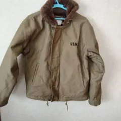 ネイビーディパートメントコントラクト ジャケット カーキ 40