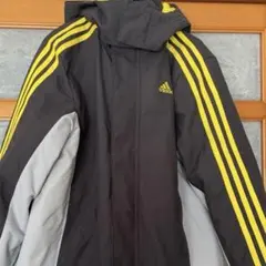 adidas フード付きベンチコート 160サイズ