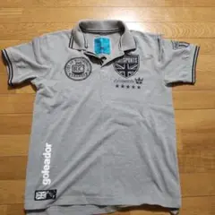 goleador グレー ポロシャツ LLサイズ