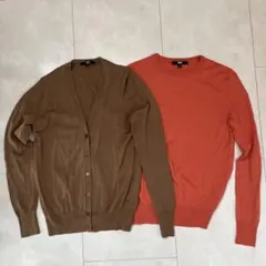 ユニクロ　毛100%セーターセット