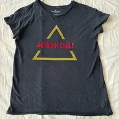 AMERICAN EAGLE ブラックTシャツ S/P/CH