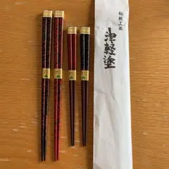 伝統工芸 津軽塗 箸 5膳セット 手造り - メルカリ