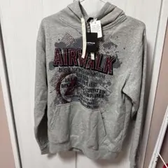 【新品タグ付】AIRWALK パーカー グレー