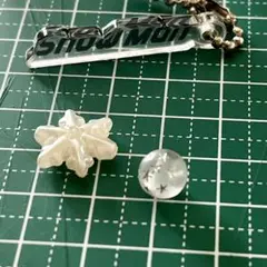 Snow Man ポップアップ スノーボールキーホルダー スノーマン　パーツ２個