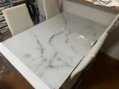 大理石 ダイニングテーブル
