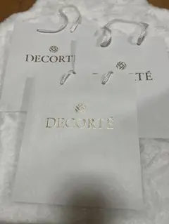 DECORTÉ ショップ袋 3枚セット