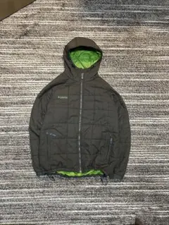 00s Columbia 短丈 down puffer jacket y2k L