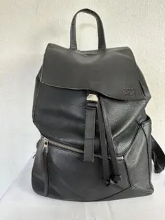 LOEWE パズル アナグラム バックパック カーフスキン 黒 シルバー金具のサムネイル