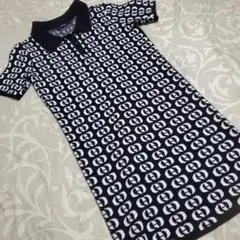 EMODA ロゴポロシャツワンピース 半袖