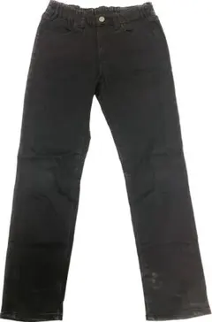 ユニクロ　ズボン　黒　130