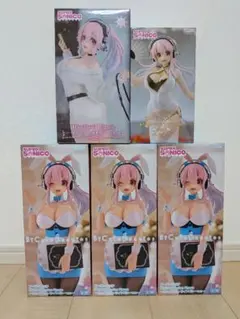 ​【新品未開封】すーぱーそに子 フィギュア 5点まとめ売り
