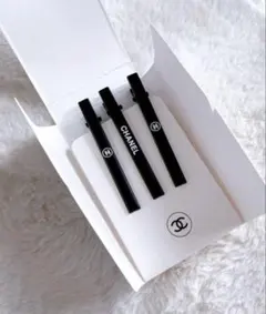 新品未使用　CHANELヘアピン3本セット　ブラック