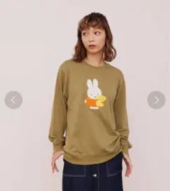 ミッフィー OUTDOOR PRODUC スウェット トレーナー レディース L