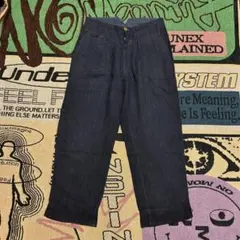 J.Crew】90s100%リネンスラックスツータックw32l32ネイビーM - メルカリ