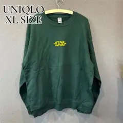 UNIQLO UT STAR WARS スウェットシャツ グリーン XLサイズ