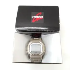 젊은《HHFKA》G-SHOCK DW-5000 1545 메탈 밴드 정크
