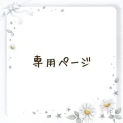 ちょこちる様専用ページ