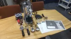 La Pavoni ラ・パボーニ エスプレッソマシン ゴールド×銅 通電確認済