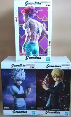 HUNTER×HUNTER grandistaヒソカ キルア クラピカセット - メルカリ