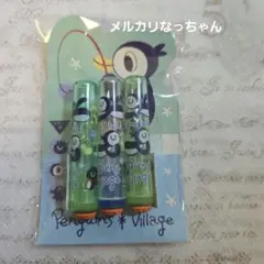 平成レトロ　サンエックス ペンギンビレッジ スタンプ 新品