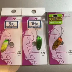 アングラーズシステム ドーナ2.0g 2.5g 放流カラーオリカラセット