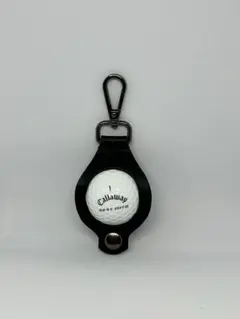 ゴルフボールケース★ティー&マーカーホルダー同時購入お勧め★ゴルフボールポーチ黒