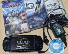 PSP 3000 本体 黒 充電器付き 美品 +ソフトバラ売り可