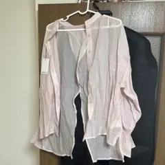 ピンク Mサイズ オープンシャツのサムネイル