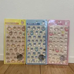 ボンボンドロップ　ちいかわ　3枚セット　3Dステッカー まとめ売り　ハチワレ