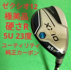 美品XXIO12 ゼクシオ12 アイアンセット& ユーティリティH5 XXIO ゼクシオ アイアンセット 5本組 レディース ゼクシオ12