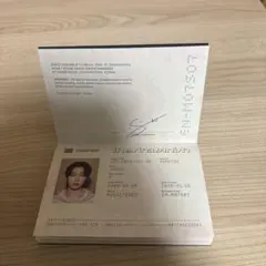 ENHYPEN ソヌ パスポート