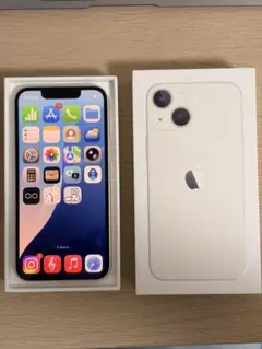 iPhone 13 mini 256GB 本体 ホワイト スターライト - メルカリ