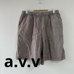 a.v.v ハーフパンツ　レディース　38サイズ　ウエストゴムのサムネイル