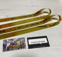 A.H.O. WESTLIVETOUR2025銀テープ2本 裏社員。入場特典２枚