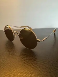 未使用 ヨウジヤマモト サングラス メガネ ブラウンレンズ ラウンド ヨウジヤマモト メガネ サングラス YY1066 オクタゴン ブラウン