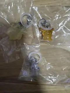 ポムポムプリン　めじるしアクセサリー スコーン　マフィン　プリン　3点セット