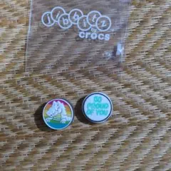 クロックス　crocs　正規品ジビッツ　 新品未使用とおまけのサムネイル