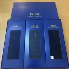 POLO RALPH LAUREN ネイビーソックス 3足セット